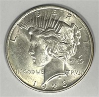 1926-D Peace Silver $1 Brilliant Uncirculated BU