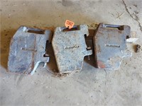 3 TRACTOR SUITCASE FRONT WEIGHTS