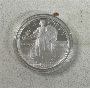 1916 1oz LIBERTY COIN