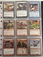 (14) SHEETS OF MAGIC THE GATHERING CARDS