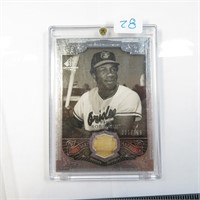 #31/199 Frank Robinson Card, game used bat