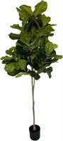 Moss & Bloom 6" Artificial Fiddle Leaf Fig Tree