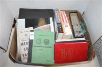 COIN COLLECTOR BOOKS AND MISC