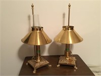 Pair of Vintage Paris Orient Express Table Lamps