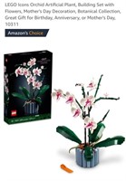 NEW LEGO Icons Orchid Artificial Plant

*opened