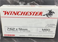 Winchester 7.62x51mm - Full Metal - Ammunition
