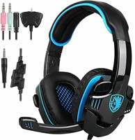 SADES Gaming Headset Headphone for PS4/PC/Laptop/X