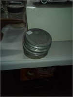 4 zinc Ball wide mouth canning jar lids