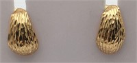 Pair Of 14k Gold Earrings