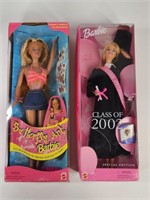 MATTEL BARBIE CLASS OF 2002 & BUTTERFLY ART