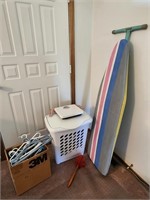 Laundry Essentials - Hamper, Ironing Board,