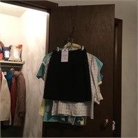 8 pieces women's vintage (1 skirt; 7 shirts) S &