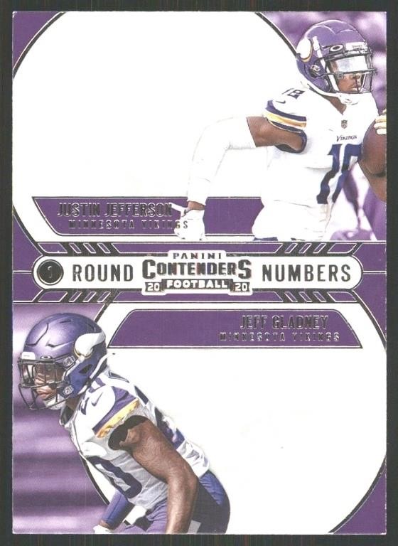 Rookie Card  Justin Jefferson Jeff Gladney