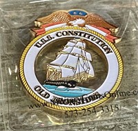 U.S.S. CONSTITUTION MILITARY COIN