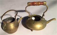 Two small teapots