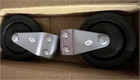 (2) New Heavy Casters 4"