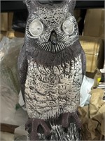 Solar Powered Owl Bird Repeller with Glowing Eyes