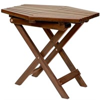 CleverMade Tamarack Folding Table - Outdoor Patio