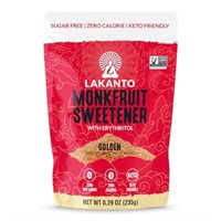 2022 janLakanto monkfruit sweetener, golden, 235g