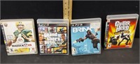 PS3 BRINK, GRAND THEFT AUTO 5, AND MORE