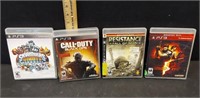 PS3 RESIDENT EVIL, CALL OF DUTY, RESISTANCE AND
