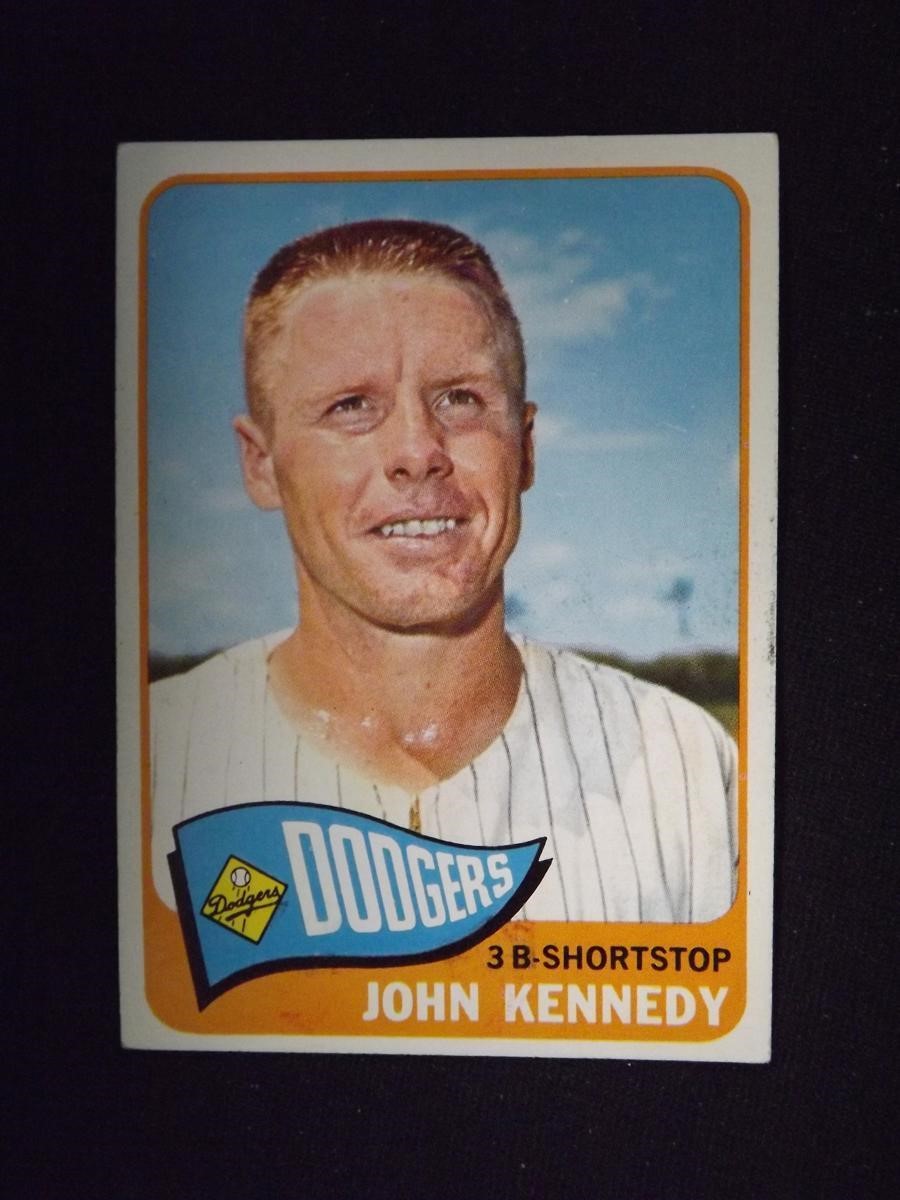 1965 TOPPS #119 JOHN KENNEDY DODGERS