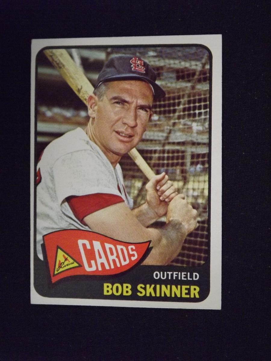 1965 TOPPS #591 BOB SKINNER CARDINALS HI NUM