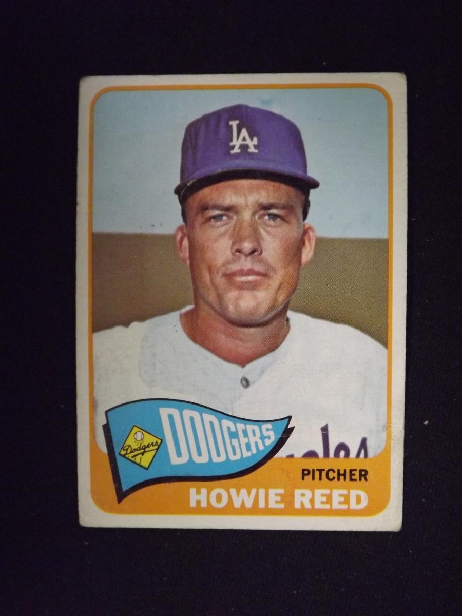 1965 TOPPS #544 HOWIE REED HIGH NUMBER