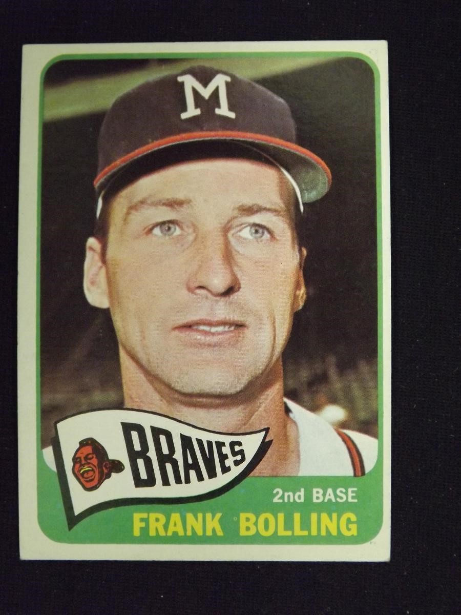 1965 TOPPS #269 FRANK BOLLING BRAVES VINTAGE