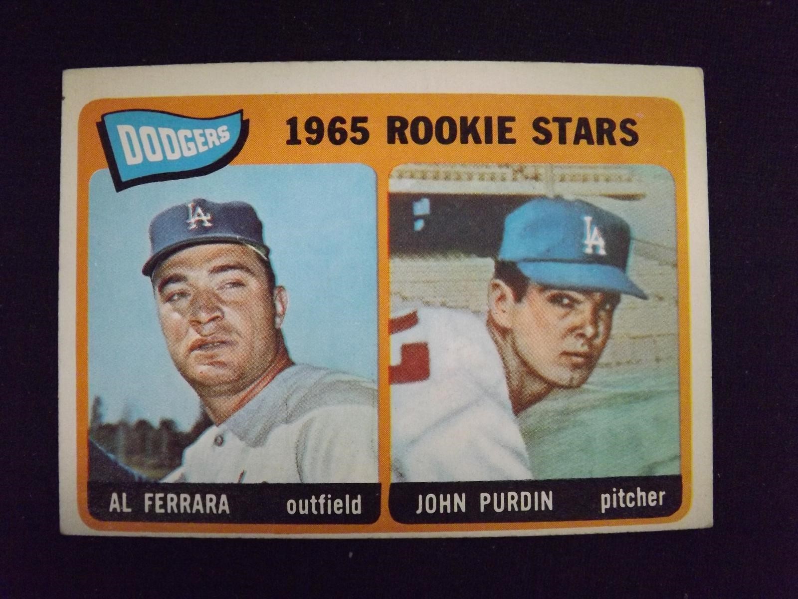 1965 TOPPS #331 FERRARA PURDIN DODGERS RC