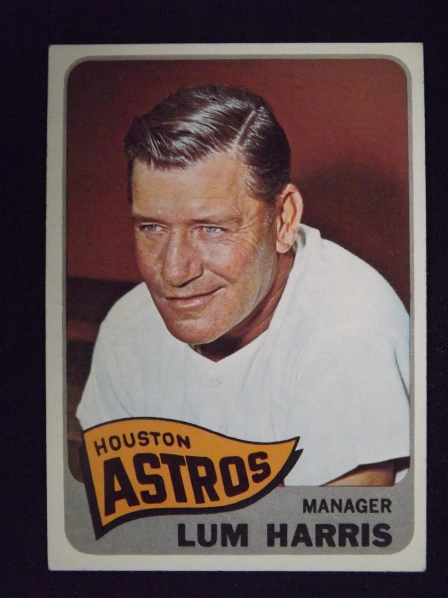 1965 TOPPS #274 LUM HARRIS HOUSTON ASTROS