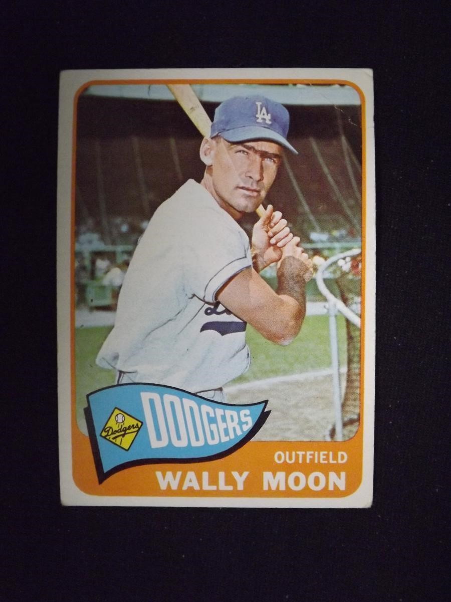 1965 TOPPS #247 WALLY MOON DODGERS