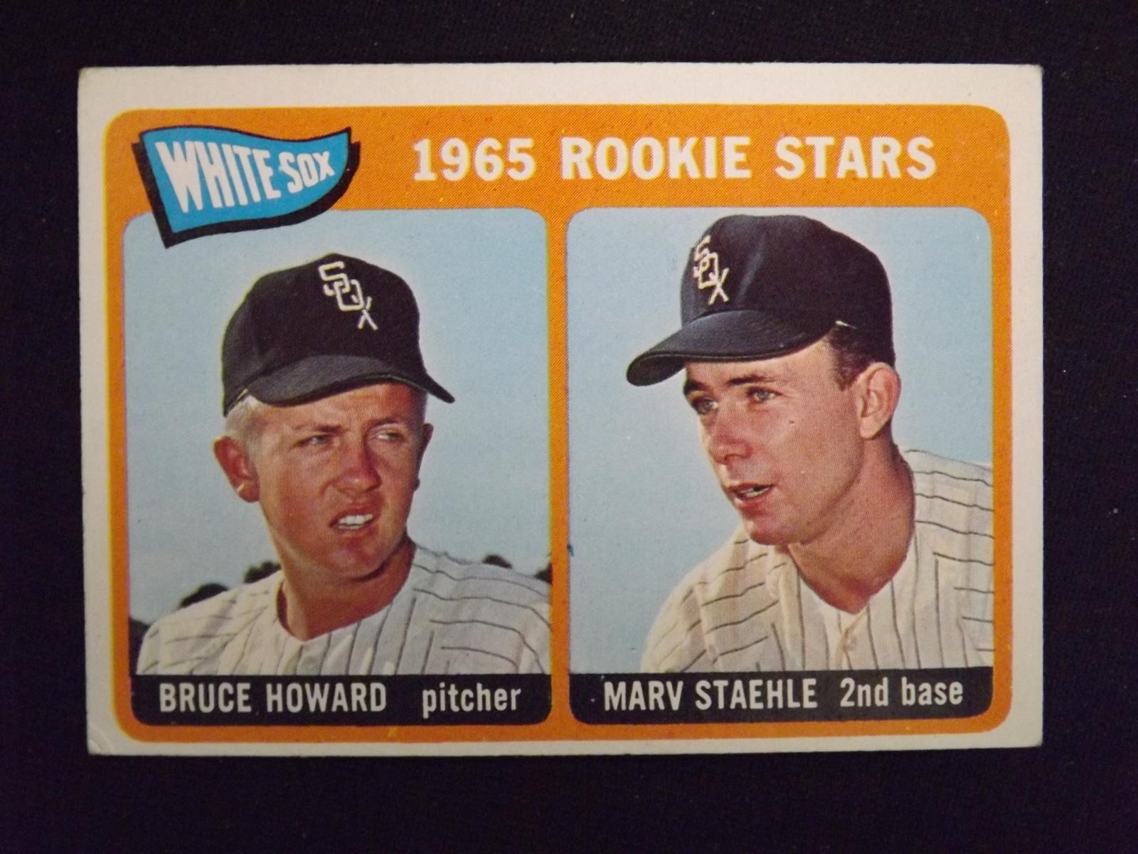 1965 TOPPS #41 WHITE SOX HOWARD STAEHLE RC