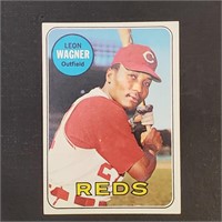1969 Topps Baseball card #187 Leon Wagner