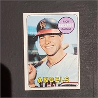 1969 Topps Baseball card #205 Rick Reichardt