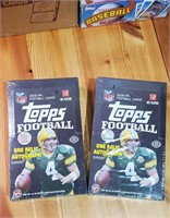 ONE BOX 2008 Topps Football Hobby Box Sealed
