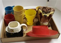 Flat of Various Children's Cups & Mugs