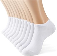 MONFOOT 10 Cotton Low Cut Socks (W:11-14, M:10-13)