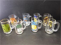 Lot of World Beer Mugs