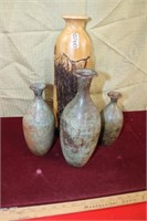 Metal & Resin Vases