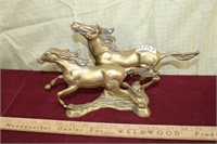 Brass Race Horses