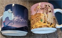 Vintage Walt Disney Mug lot of 2