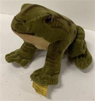 Vintage stuffed Frog *made in Germany