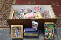 Trunk Full of Collectibles, Lunch Toys, etc