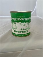 Tidewater Seafood 1 Pint Oyster Can