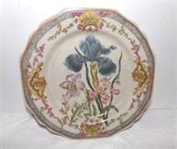 Blue Iris Decorative Plate