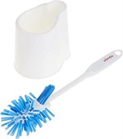 New 2pcs Vileda 148221 Deluxe Toilet Brush