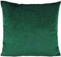 Forest Green Velvet Pillow Case