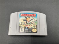 Monopoly Nintendo 64 N64 Video Game Cartridge