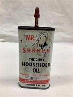 Mr. Shhhhh Household Oil Can, 5”T